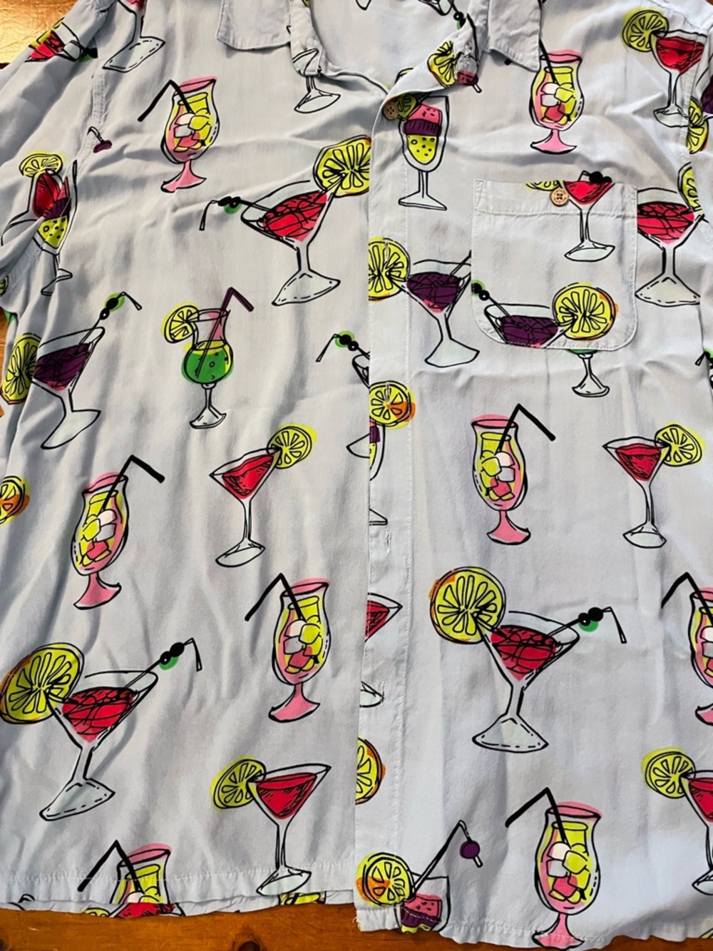 Molokai Surf Vintage Rayon Cocktail Shirt XXL - Picture 2 of 5